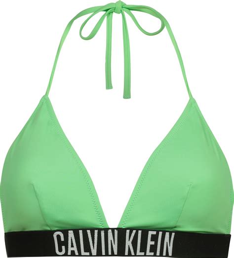 calvin klein intense power bikini oberteil damen schwarz